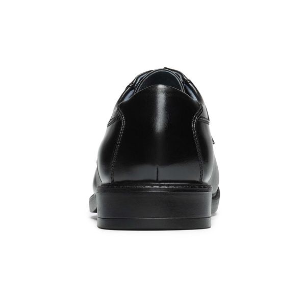 Men's Formal Synthetic Leather Dress Shoes - BLACK - 4